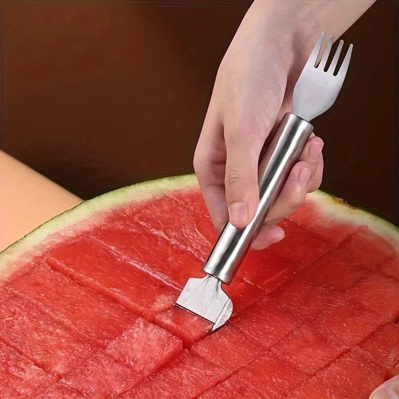 Easy Watermelon Slicer & Fork Combo