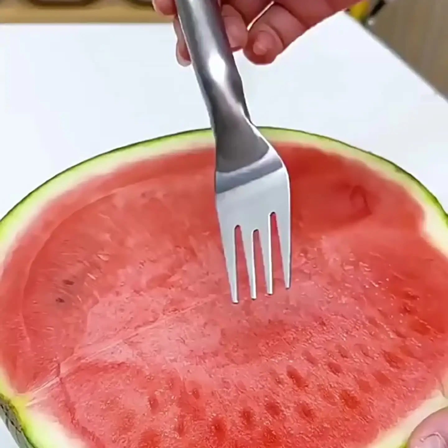 Easy Watermelon Slicer & Fork Combo