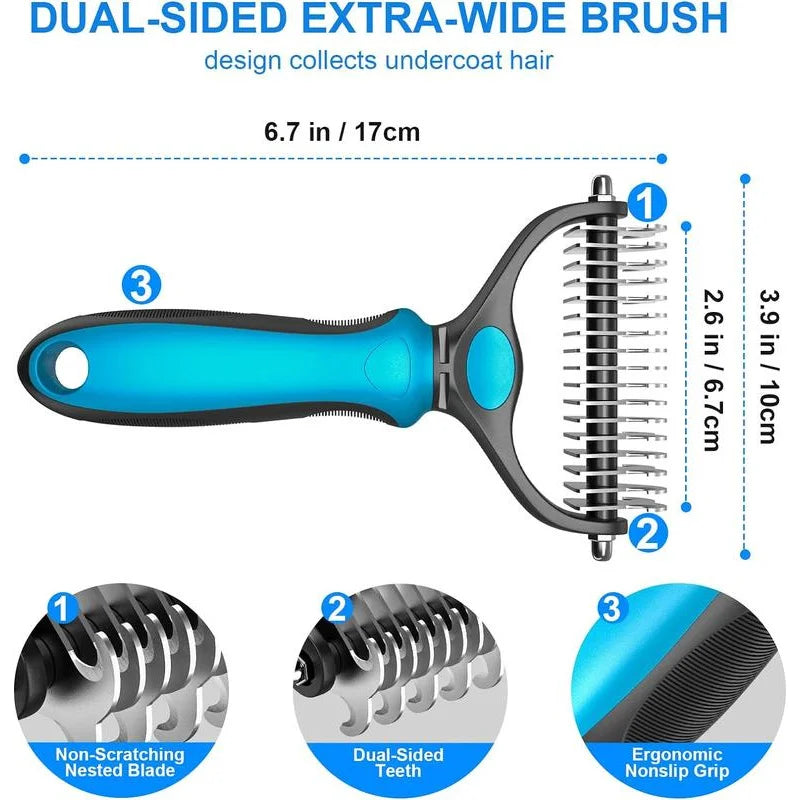 Pet Hair Knot Remover and Comb