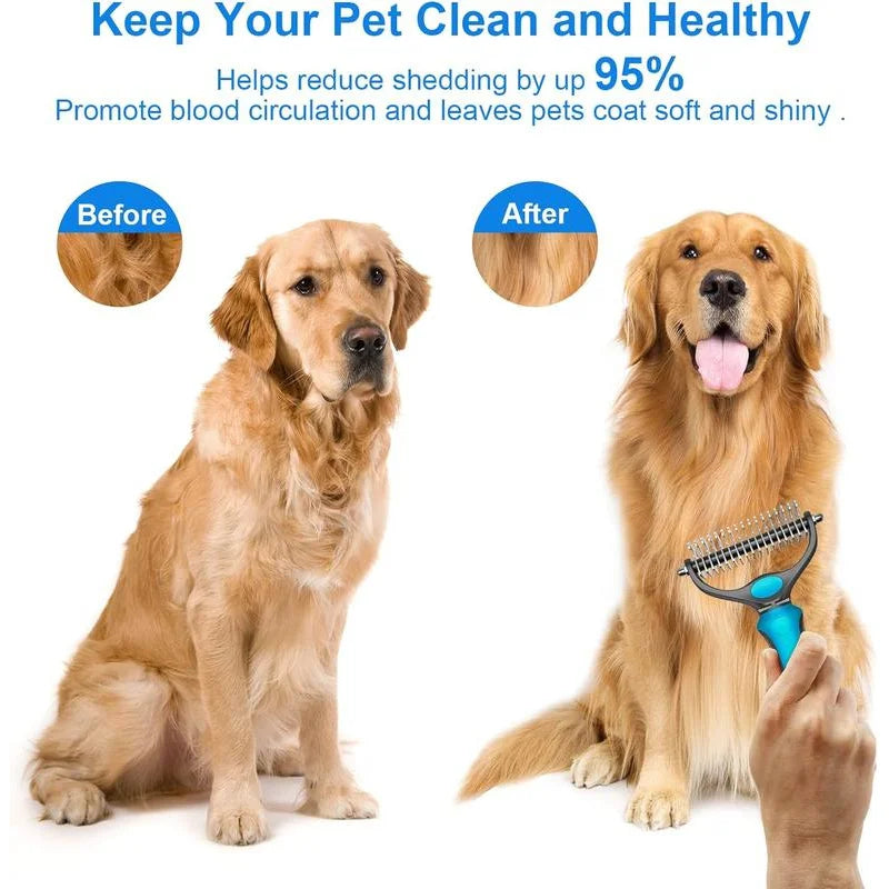 Pet Hair Knot Remover and Comb