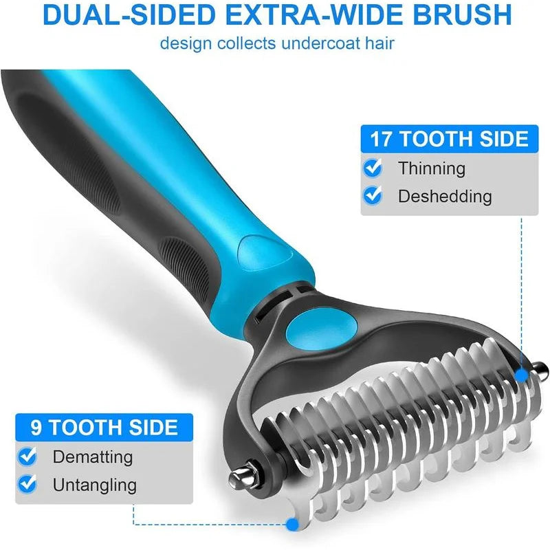 Pet Hair Knot Remover and Comb
