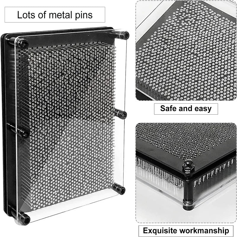 Metal Pin Art Sensory Toy