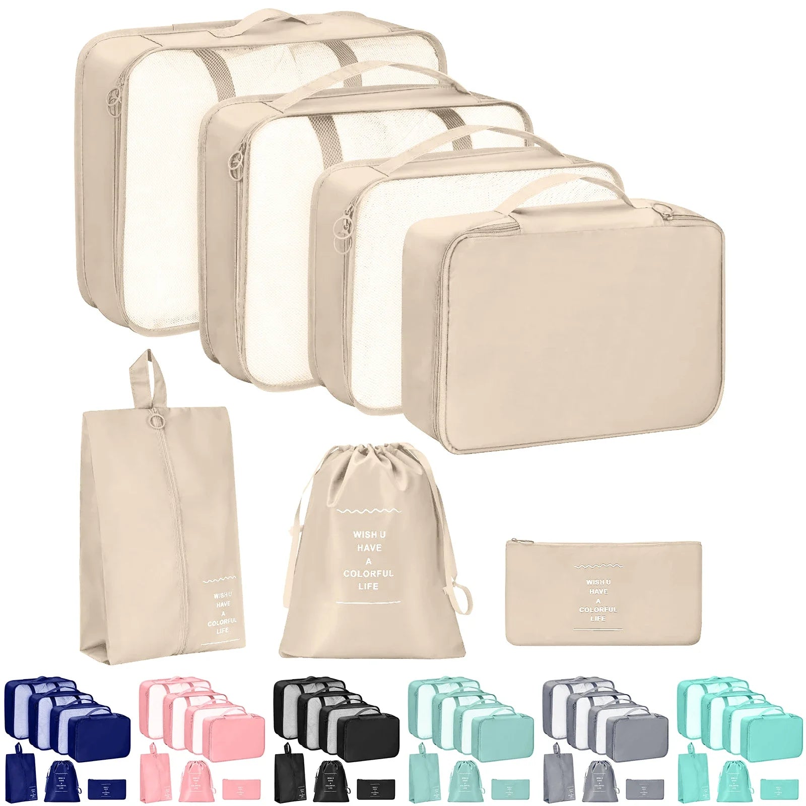 Travel Smart Packing Cube Set