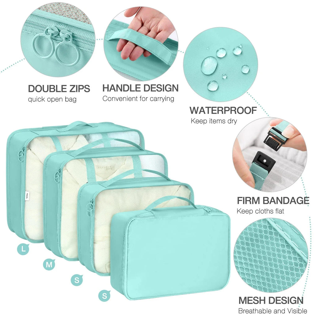 Travel Smart Packing Cube Set