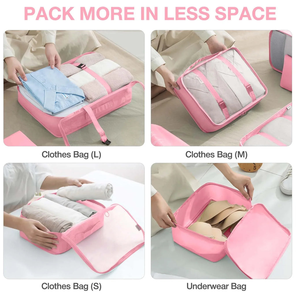 Travel Smart Packing Cube Set