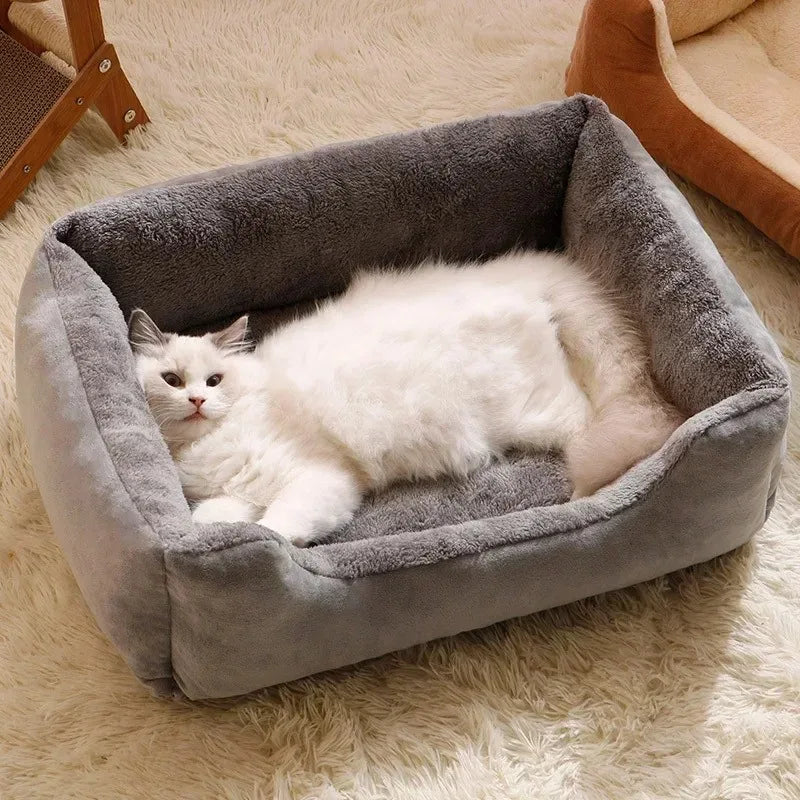 Cozy Cat Bed Basket