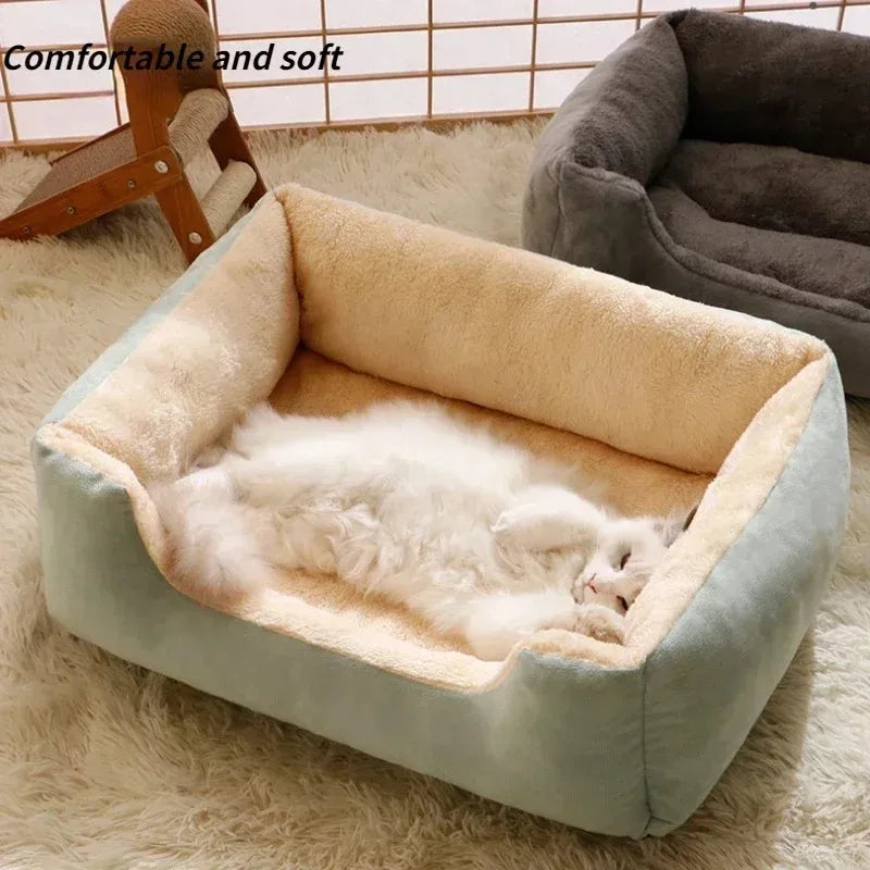 Cozy Cat Bed Basket