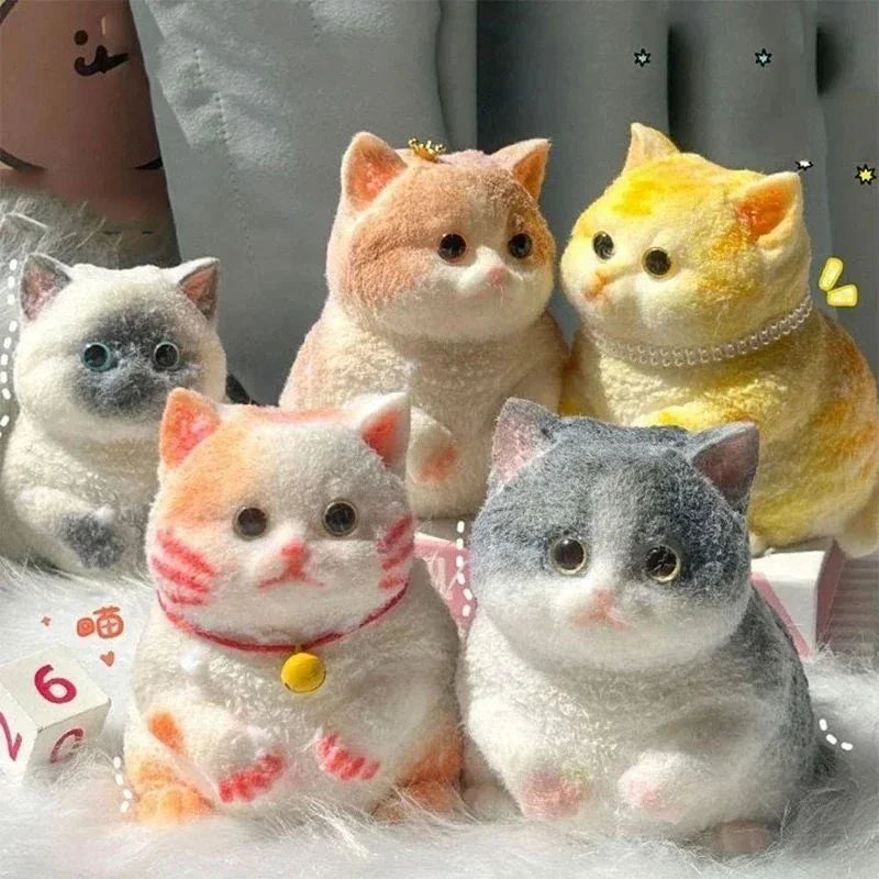 Adorable Kawaii Cat Squeeze Plush