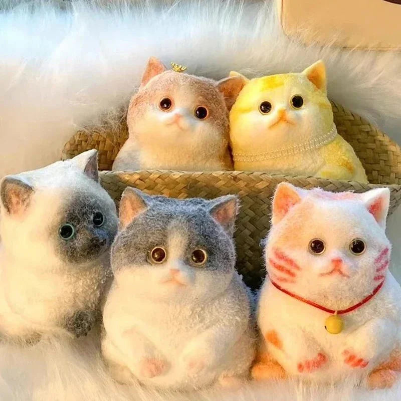 Adorable Kawaii Cat Squeeze Plush