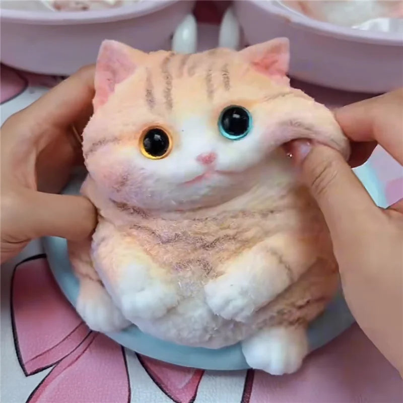 Adorable Kawaii Cat Squeeze Plush