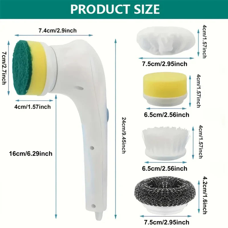 Effortless Electric Grease Scrubber