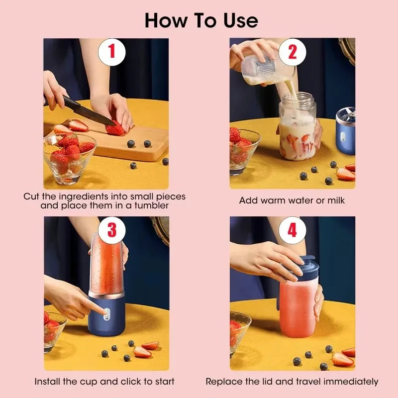 Handy Juicer for Fresh Blends